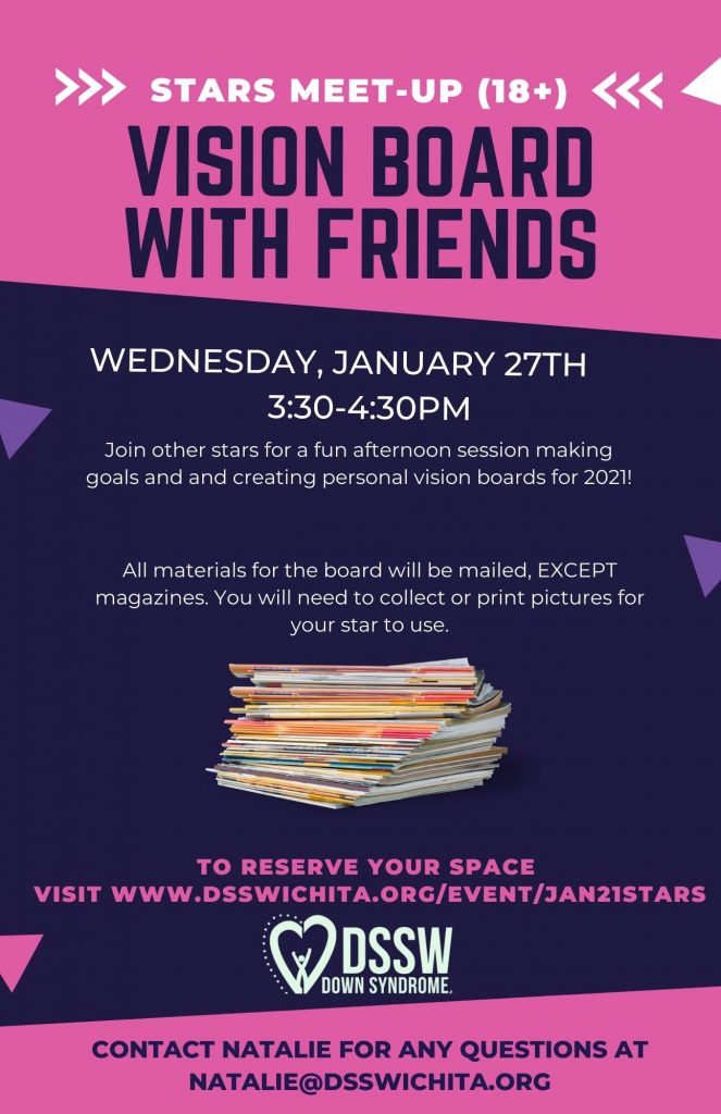 January 2021 Stars Meet-Up: Vision Boarding