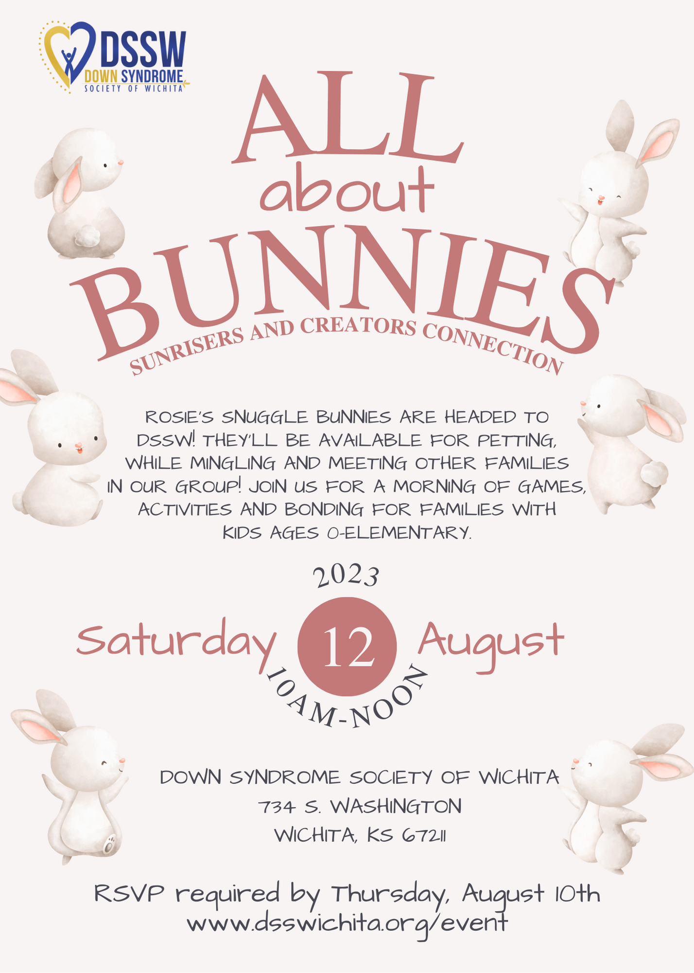 Bunnies event with little ones